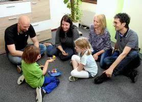 Eine Familie beim FamilienCoaching in der CoachingPraxis in Schwäbisch Hall